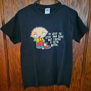 Stuart Family Guy T-Shirt XL Unisex Vintage Y2K Retro Tee S